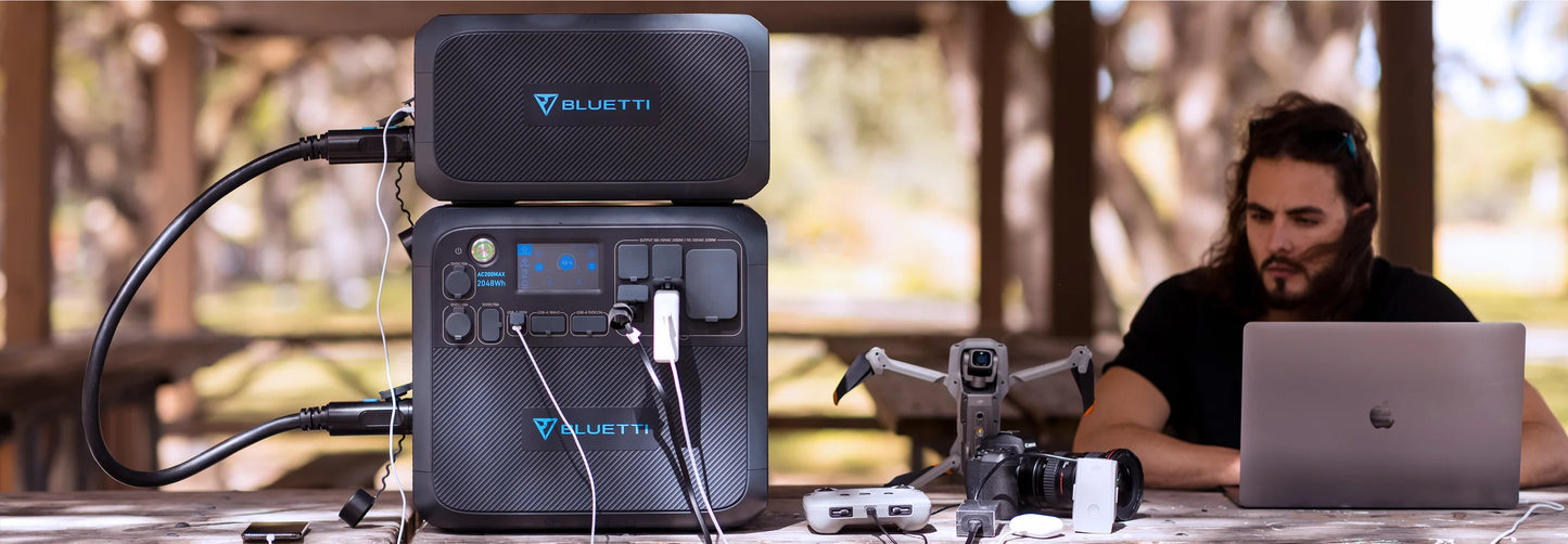 BLUETTI AC200 Max Portable Power Station | 2,200W 2,048Wh