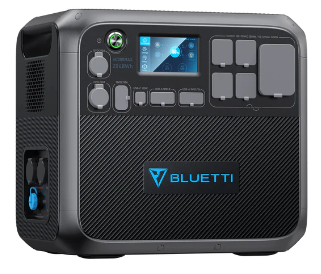 Ac200 BLUETTI AC200 Max Portable Power Station | 2,200W 2,048Wh – EVO-outlet
